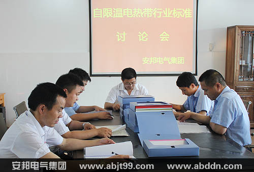 安邦集團召開自限溫電伴熱帶國家標(biāo)準(zhǔn)研討會(圖1)