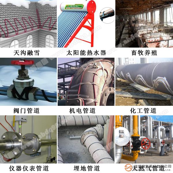 電伴熱帶應(yīng)用廣泛