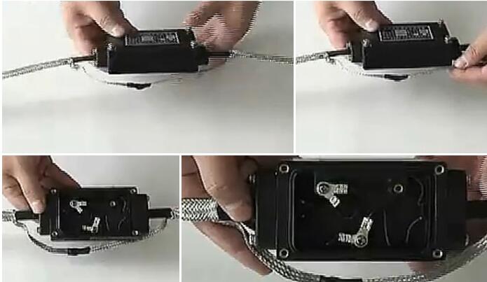 二通、三通接線盒正確接線盒方式圖