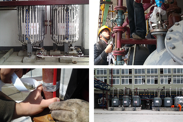 江蘇劍牌農(nóng)化公司罐體、管道電伴熱保溫系統(tǒng)