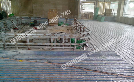 陜西商洛房地產(chǎn)銷(xiāo)樓大廳發(fā)熱電纜電地暖(圖2)